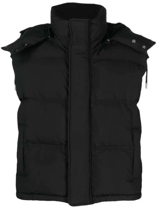 Gilet matelassé à capuche - AMI Paris - Modalova