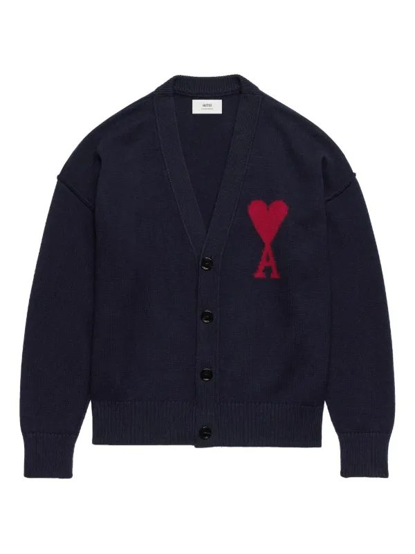 AMI PARIS／カーディガン／紺色 【公式通販】