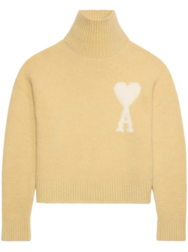 AMI Paris Cloudy Wool Ami De Coeur セーター - Farfetch