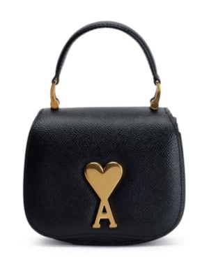 AMI Paris Mini Box Clutch Bag - Farfetch