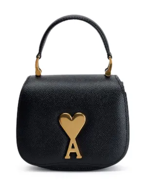 AMI Paris two-tone Shoulder Bag - Farfetch