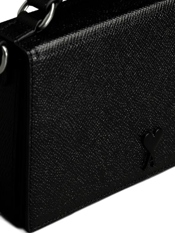 AMI PARIS アミパリス Ami de Coeur Lunch Box バッグ AMI Paris Ami De Coeur Lunch Box Bag | Black | FARFETCH