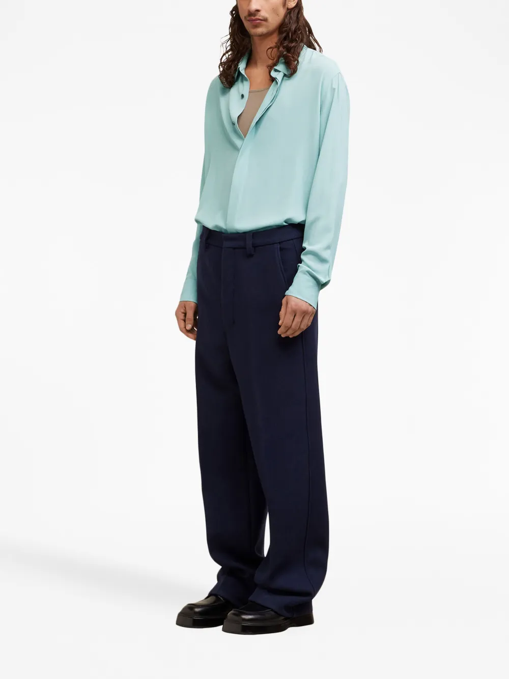 AMI Paris camisa texturizada con botones | Camisas | Image 2