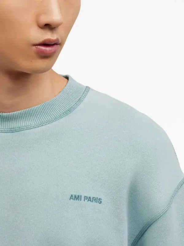 AMI Paris フェイドアウト スウェットシャツ | ブルー | FARFETCH JP