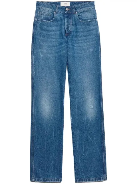 AMI Paris low-rise straight-leg jeans