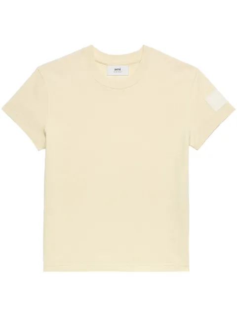 AMI Paris patch cotton T-Shirt 