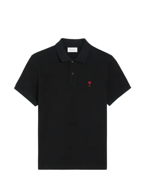 AMI Paris polo à logo brodé