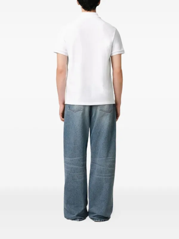 AMI Paris Ami De Coeur Polo Shirt | White | FARFETCH
