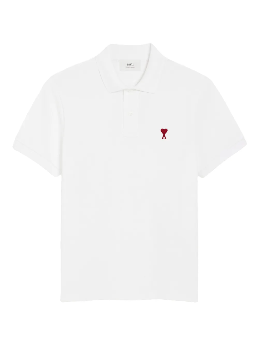 AMI Paris Ami de Coeur polo shirt | Polo Tops | Image 2