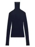 AMI Paris roll-neck sweater - Blue