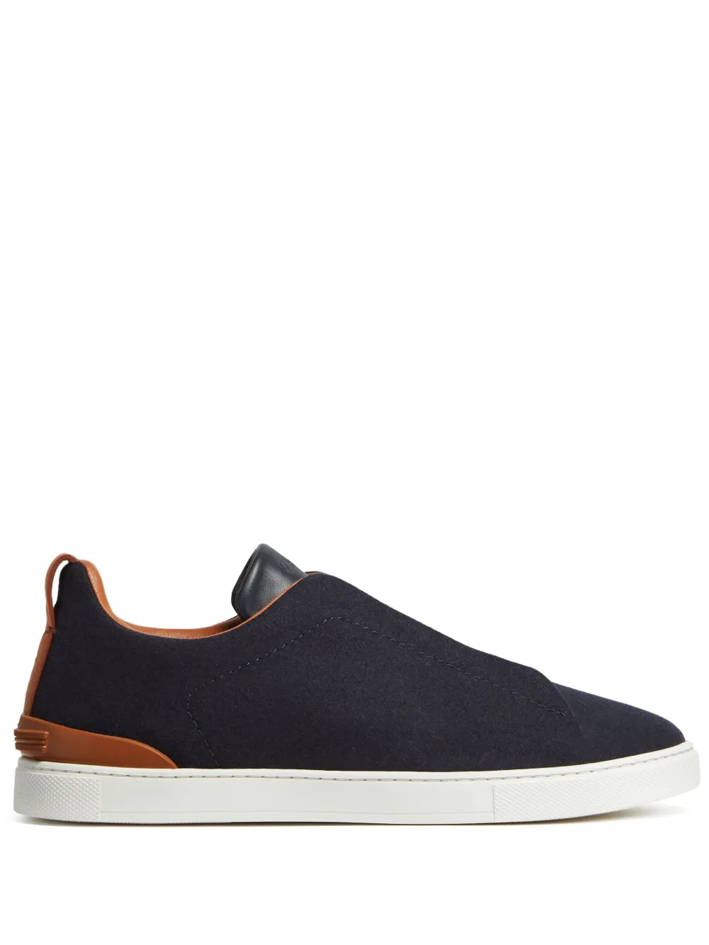 Zegna Triple Stitch slip-on Sneakers - Farfetch