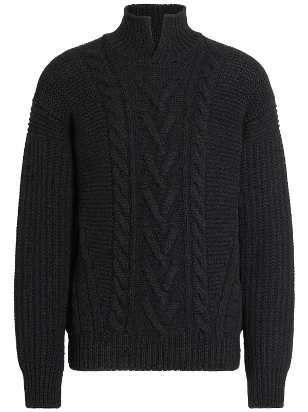 ZEGNA ゼニア　OASI CASHMERE オアジ　カシミヤ　ニット Zegna - Brown Oasi Cashmere Cardigan | Mitchell Stores