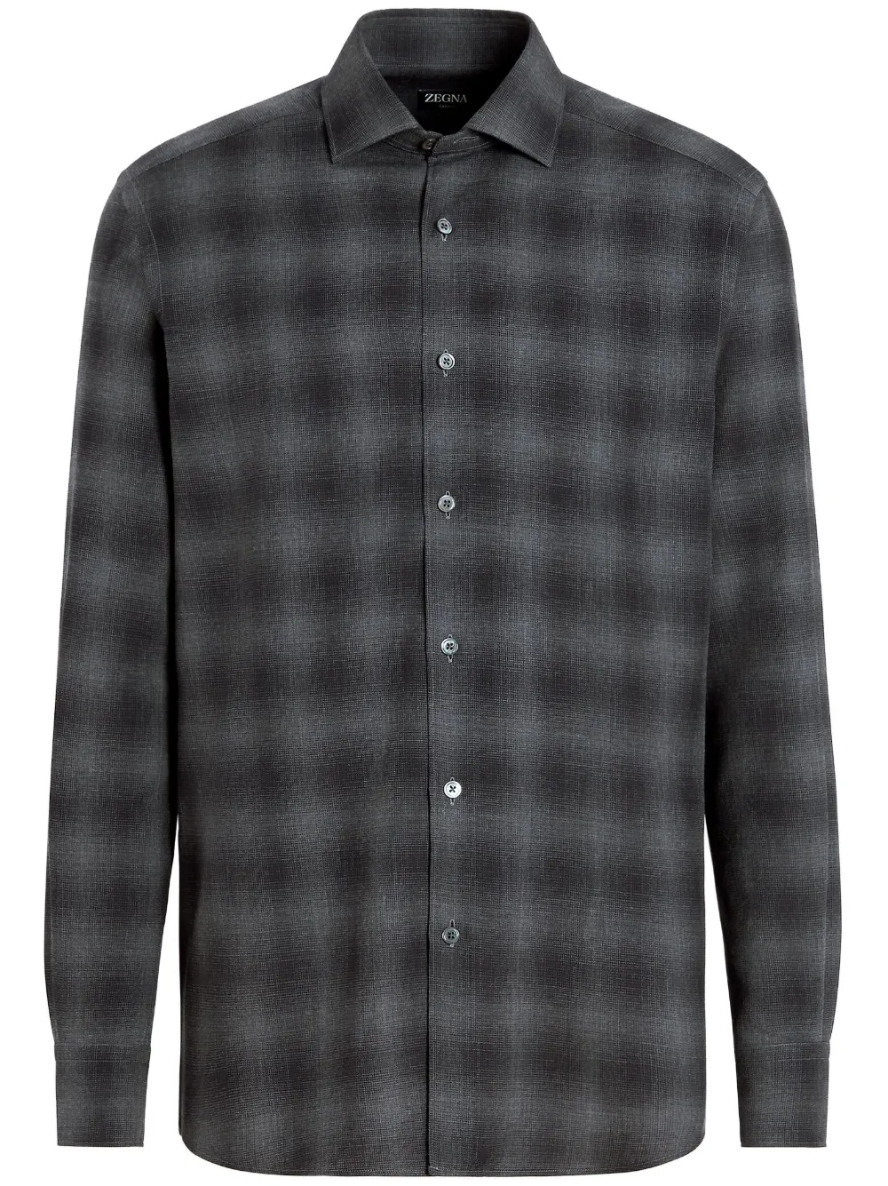 ZEGNA CASHCO CHECKED SHIRT