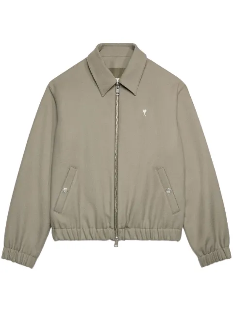 AMI Paris Ami de Cœur zipped jacket