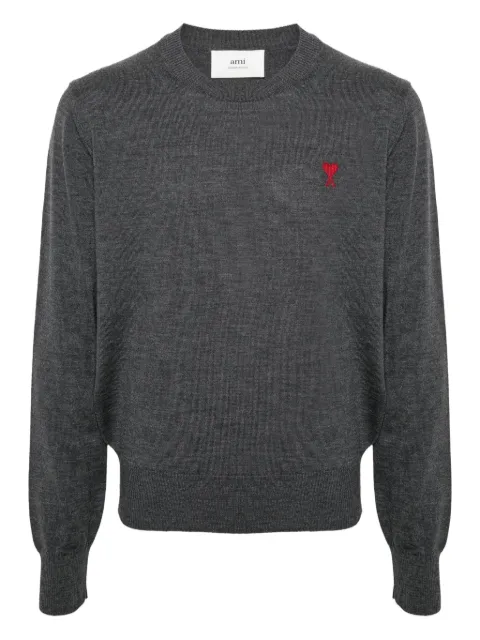 AMI Paris Maglione con ricamo