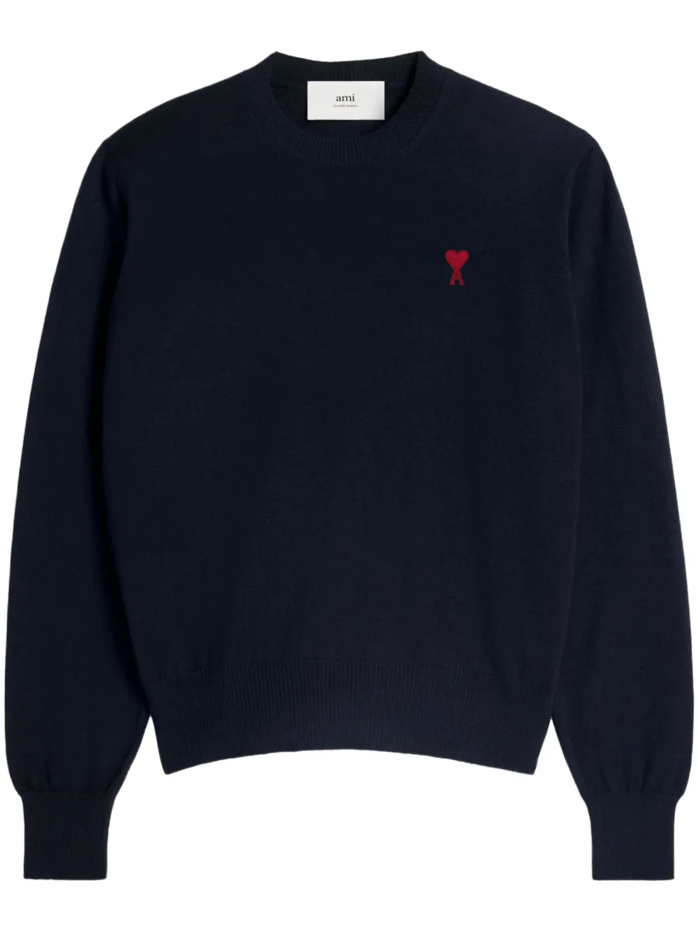 AMI Paris Ami de Coeur sweater | Blue | Image 1