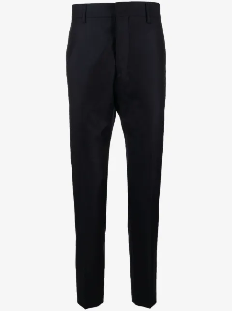 AMI Paris tapered-leg wool trousers