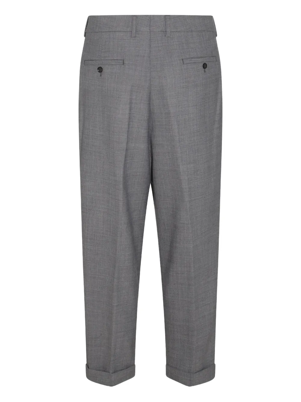 AMI Paris tailored tapered cropped trousers | Chinos | Image 2