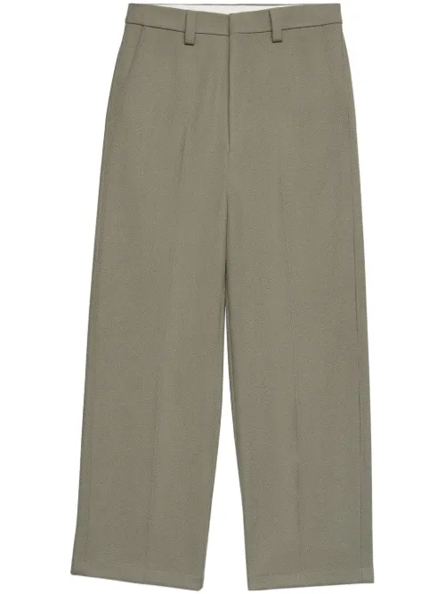 Pantalon ample en maille - AMI Paris - Modalova