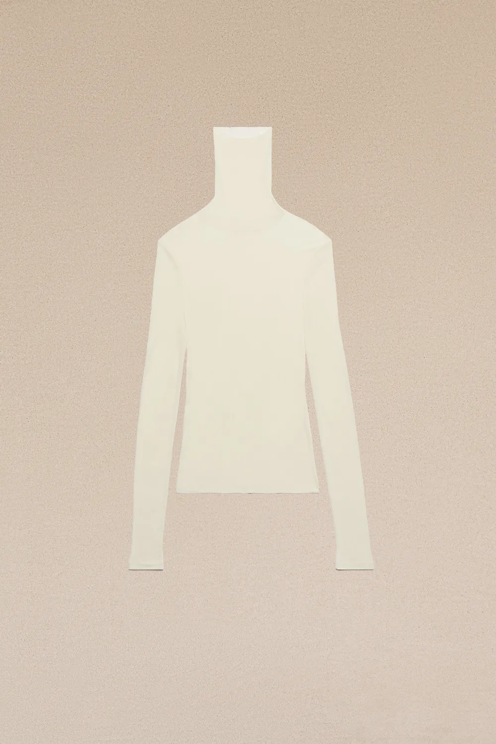 Ami Alexandre Mattiussi Turtleneck T-shirt Neutrals For Men