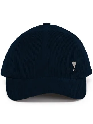 キャップ Ami Paris Ami De Coeur Navy Blue Baseball Cap 20250189_51076153_322.jpg