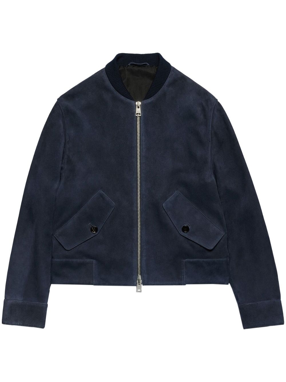 zip-up goatskin jacket