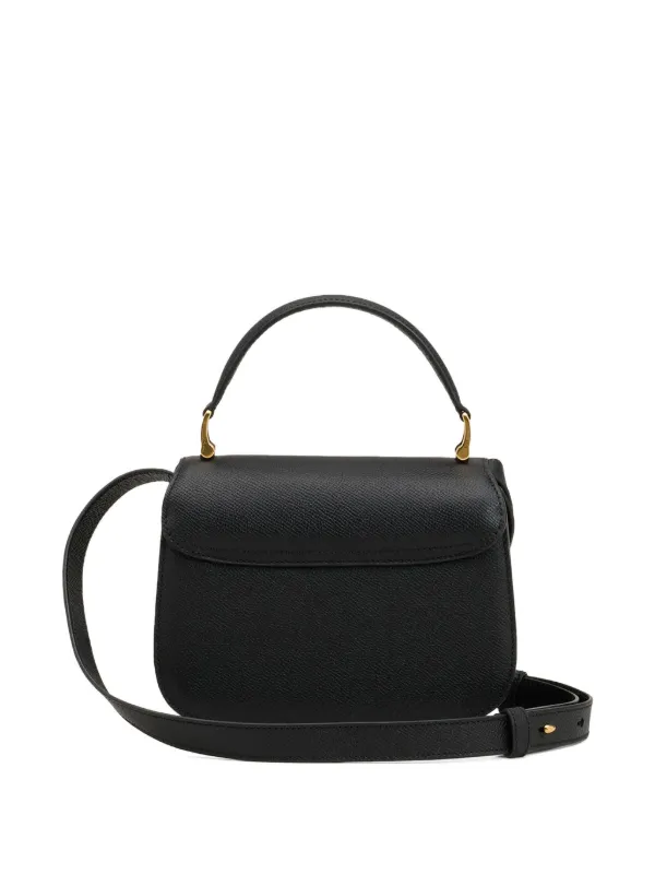 AMI Paris Paris Paris Shoulder Bag | Black | FARFETCH