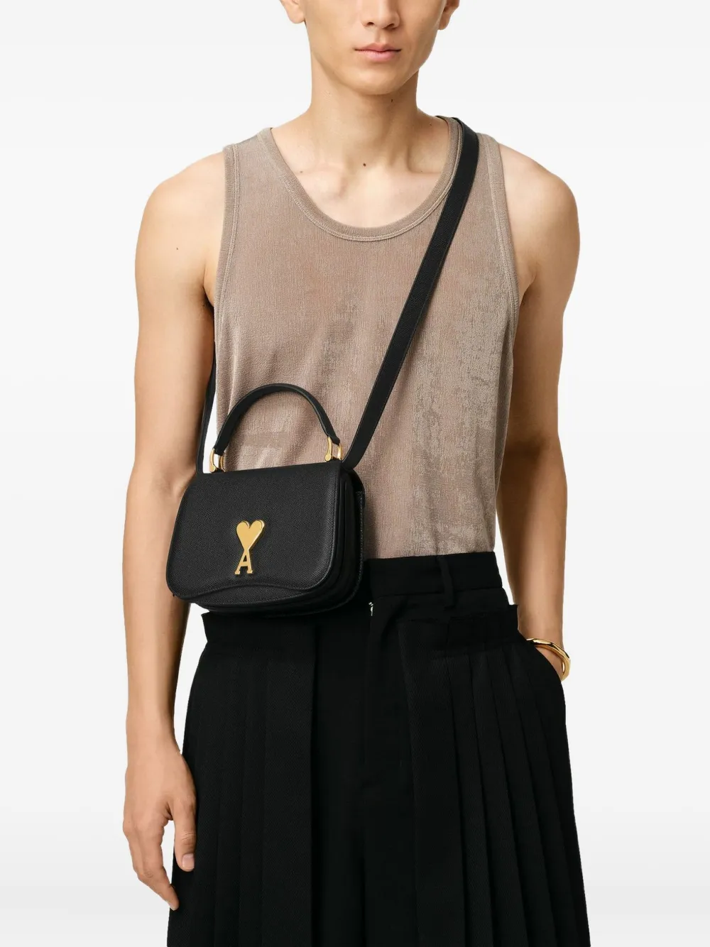 AMI Paris mini Paris Paris shoulder bag | Women | Image 2