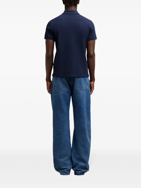 AMI Paris Ami De Coeur Polo Shirt | Blue | FARFETCH AMI Paris Ami De Coeur Polo Shirt | Blue | FARFETCH