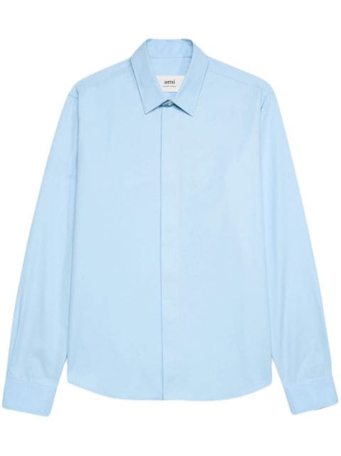 AMI Paris button-up cotton shirt 