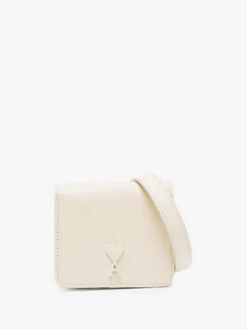 AMI Paris Ami de Coeur leather card holder
