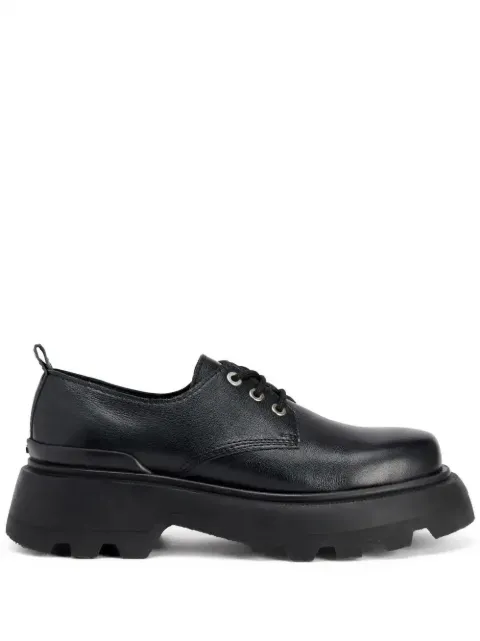 AMI Paris lace-up leather loafers 