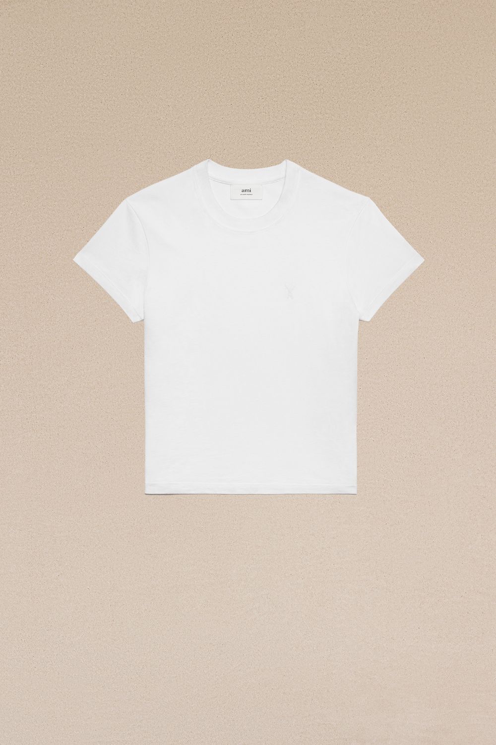 Ami Alexandre Mattiussi Ami De Coeur T-shirt White Unisex