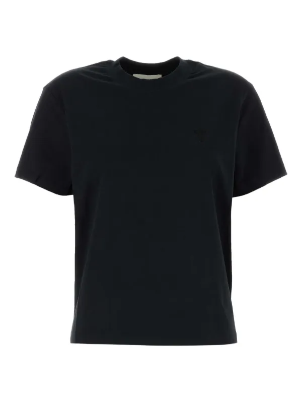 AMI Paris クルーネック Tシャツ | ブラック | FARFETCH JP