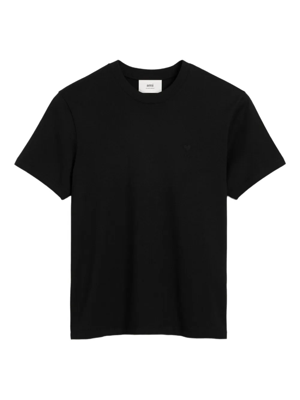 AMI Paris T-Shirt mit Rundhalsausschnitt | Schwarz | Image 1
