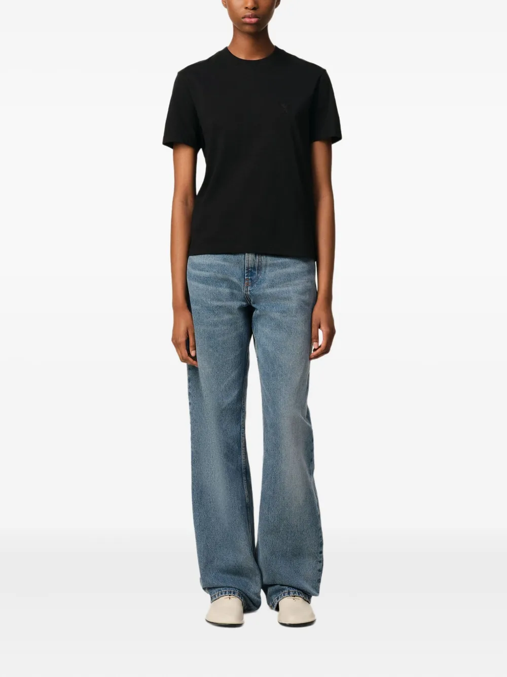 AMI Paris T-Shirt mit Rundhalsausschnitt | T-Shirts | Image 2