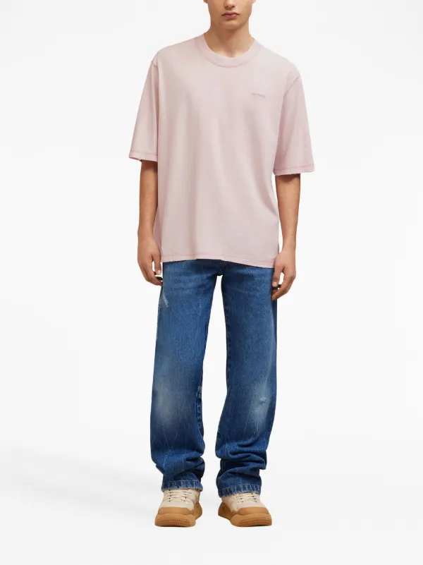 Ami Paris De Coeur T Shirt in Pink – DPUS Designer Outlet