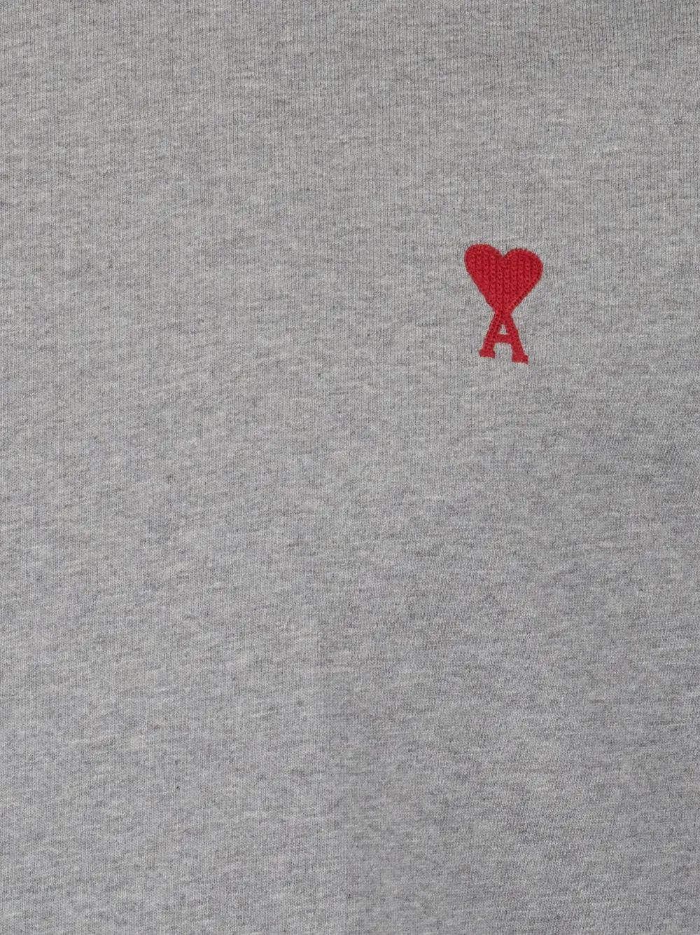 AMI Paris T-shirt met logo Grijs