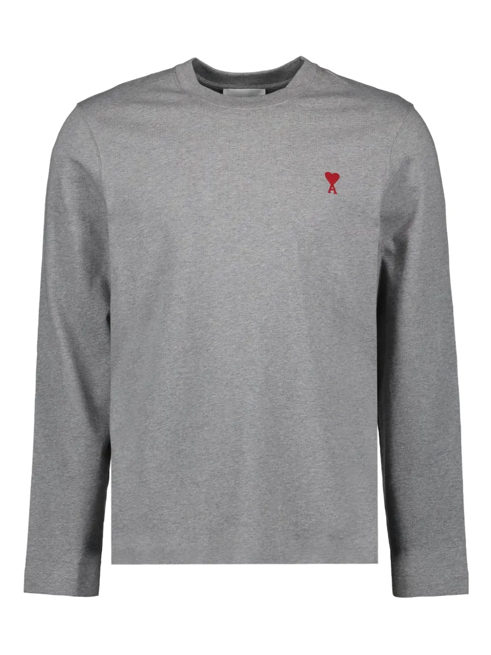 AMI Paris T-shirt met logo Grijs