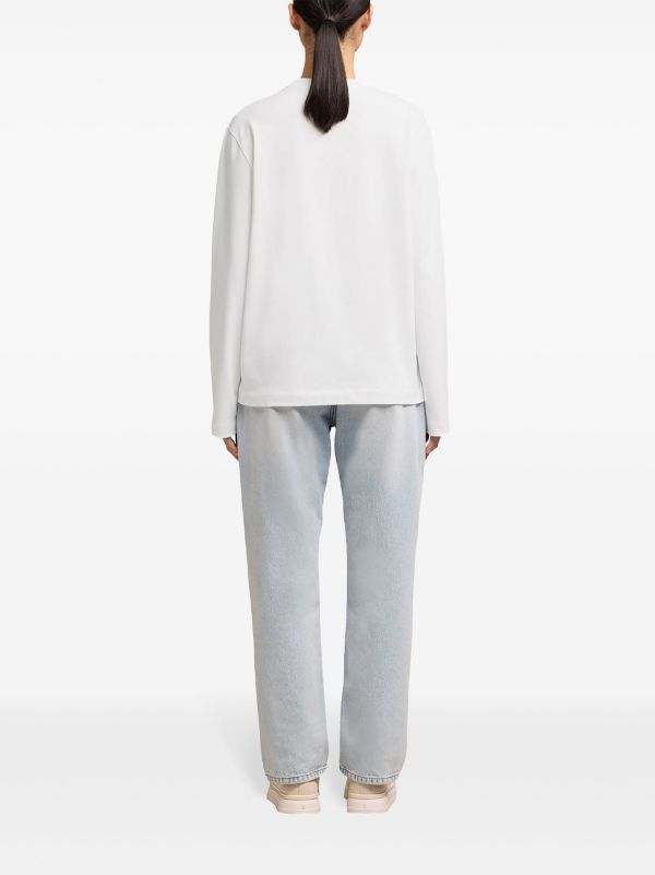 AMI Paris Ami De Coeur Cotton Sweatshirt - Farfetch