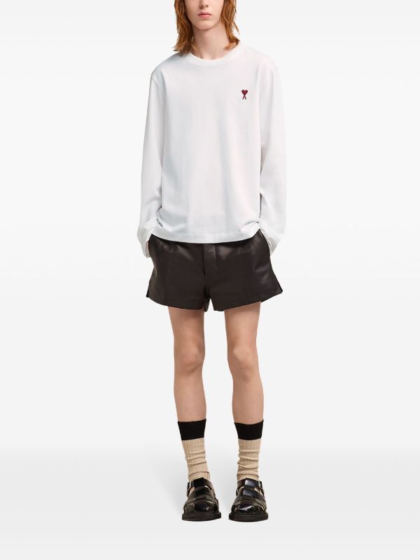 AMI Paris Ami De Coeur Cotton Sweatshirt - Farfetch