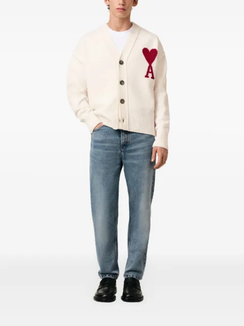 AMI Paris Ami de Coeur wool cardigan