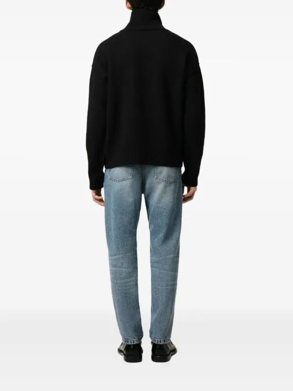 AMI Paris Ami De Coeur セーター | ブラック | FARFETCH JP AMI Paris Ami De Coeur セーター | ブラック | FARFETCH JP