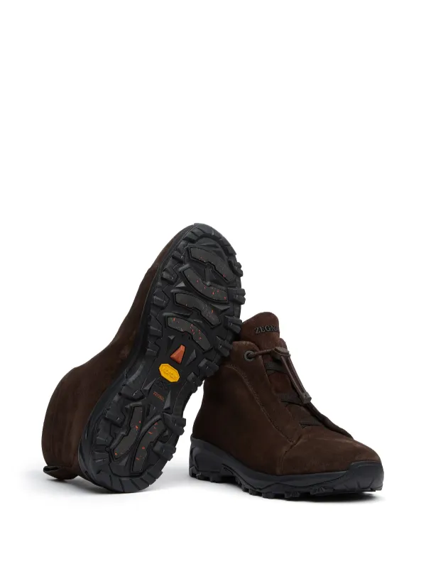 Triple Stitch Vetta suede sneakers