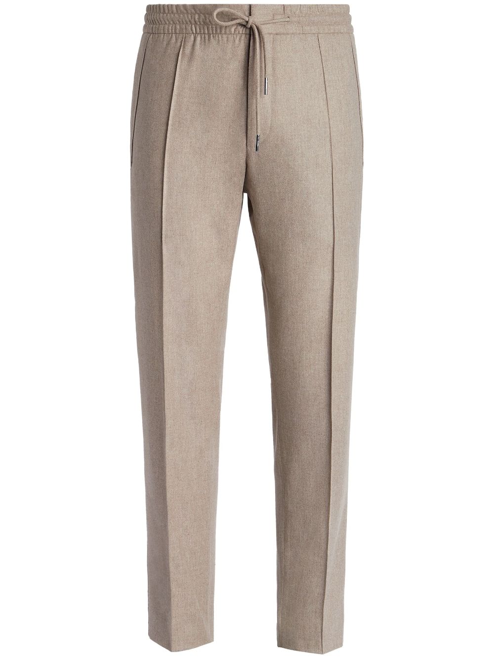 Zegna wool-blend track pants - Neutrals