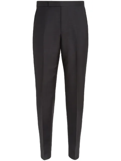 Zegna wool-mohair tailored trousers