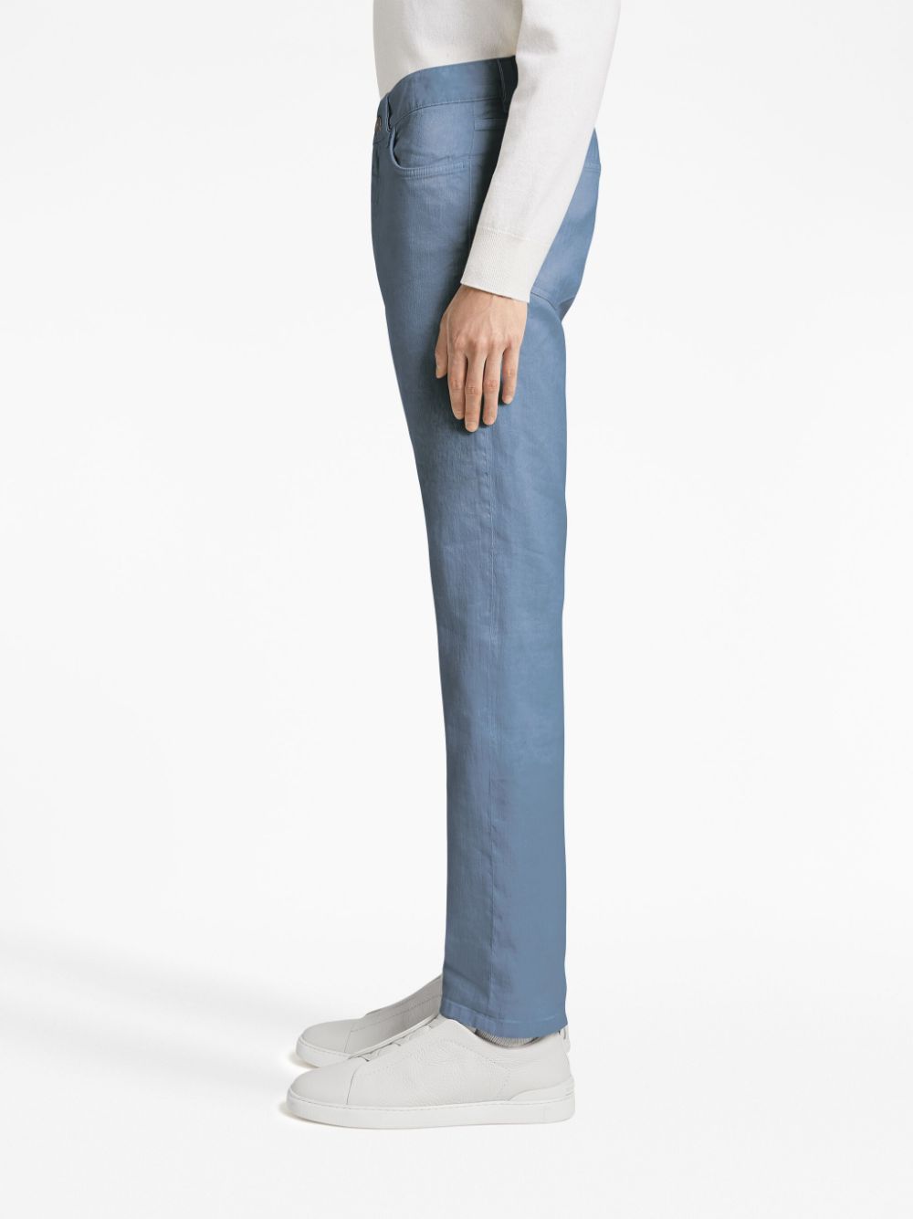 Zegna Roccia slim-fit jeans Blauw