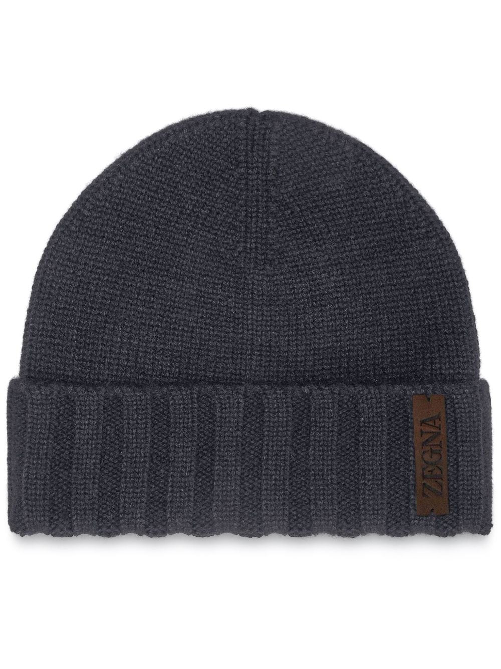 Zegna Oasi cashmere beanie Blauw