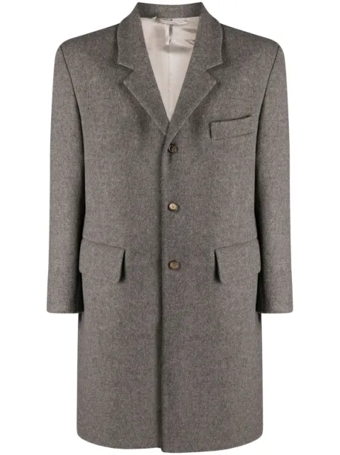 Rier single-breasted wool coat