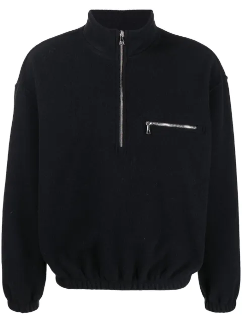 Rier high-neck zip-up jacket